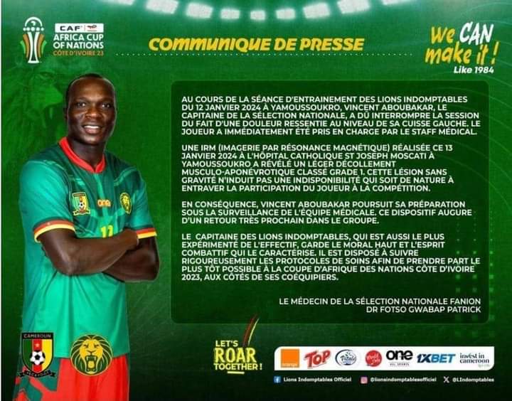 Toujours disponible 
#CAN2023 
#MSHPCMU