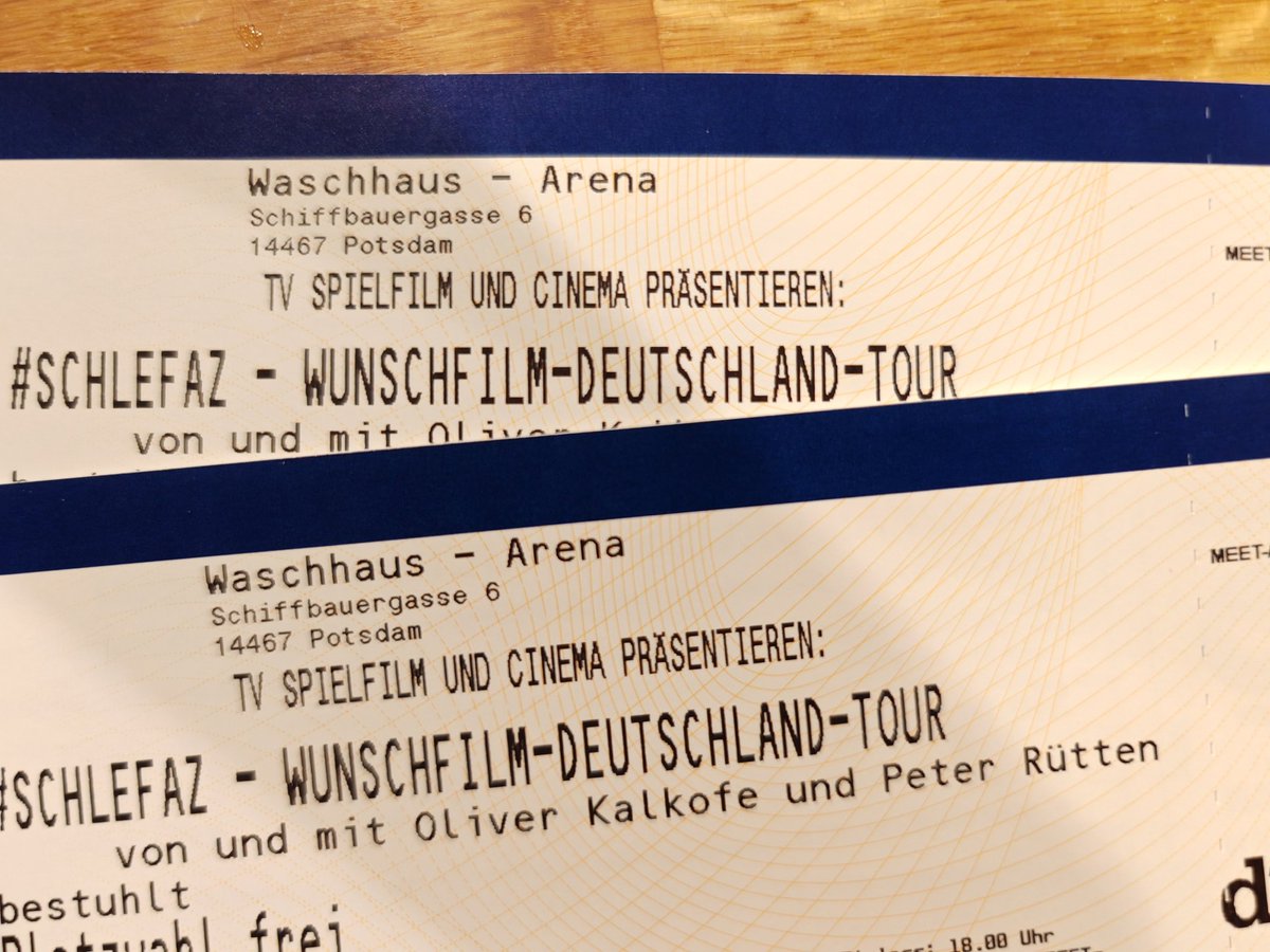 Done.. 😁
#SchleFaZ #wirsindschlefaz <a href="/schlefaz/">SchleFaZ🤯</a> <a href="/twitkalk/">Oliver Kalkofe 📯</a> <a href="/_PeterRuetten_/">PeterRuettensBullshit</a>