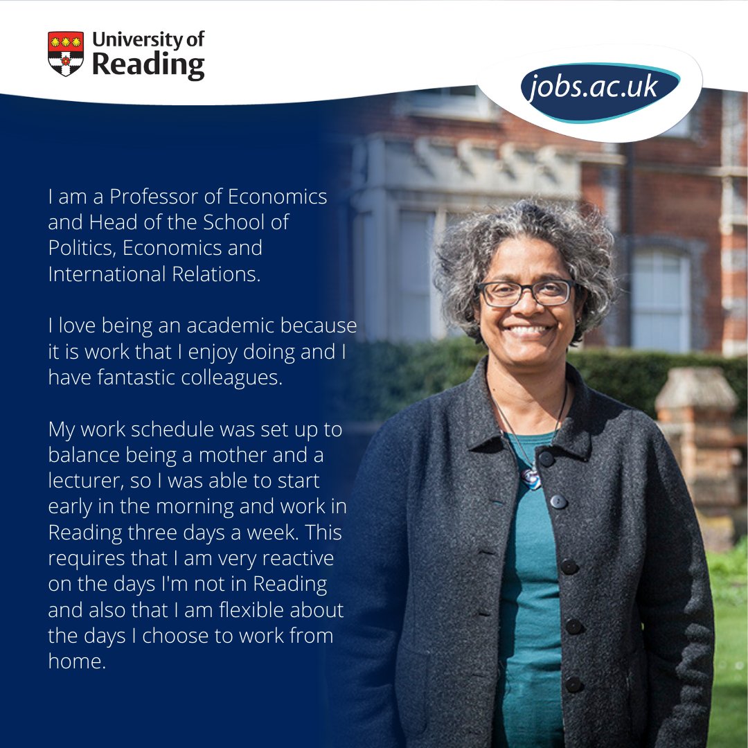 jobsacuk's tweet photo. Uma shares her experiences of working for the @UniofReading with their Faces of Reading series.
Browse our roles at the university on our website: https://t.co/KhMVP1nUt9
#UniversityOfReading #readingjobs #UniofReading https://t.co/akzPaj48s0
