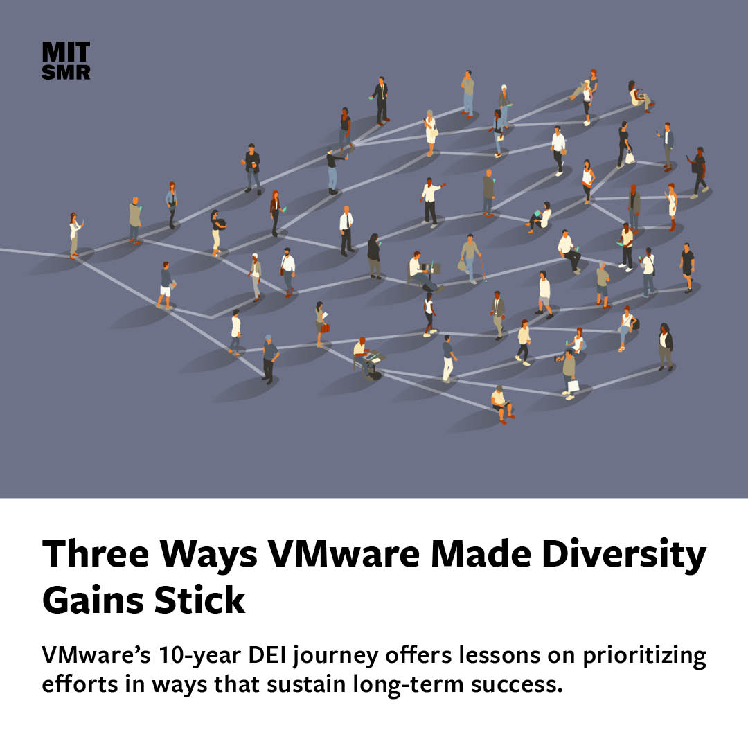 Three best practices for long-term culture change: 
1. Expand the scope of reverse mentoring. 
2. Empower employee resource groups as strategic partners. 
3. Foster new dialogues between groups. 
▶️ mitsmr.com/3vHUSJz