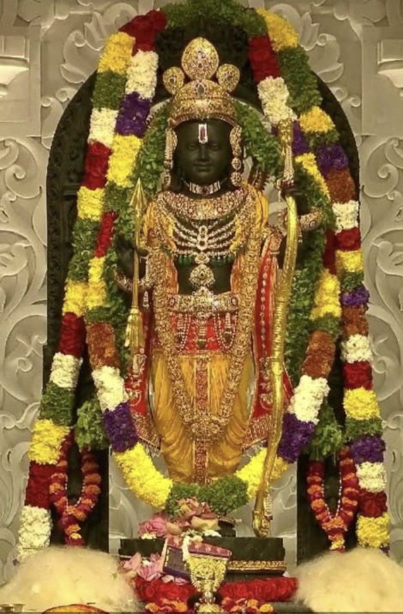 sunayasmile's tweet photo. Prabhu Shree Ram Lalla's Pran Pratishtha- a step towards Hindu ashmita - an event of a lifetime! https://t.co/JYNbN6smLE