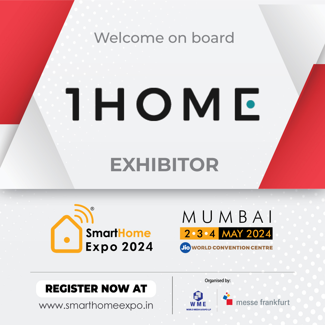 expo_smart's tweet image. Get Smarter Support with 1Home at the 5th Smart Home Expo, happening from May 2-4, 2024, at the Jio World Convention Centre in Mumbai, India 

Secure your spot: zurl.co/kyCl

#SmartHomeExpo #1HOME #knx #homeautomation #smarthome #Exhibition