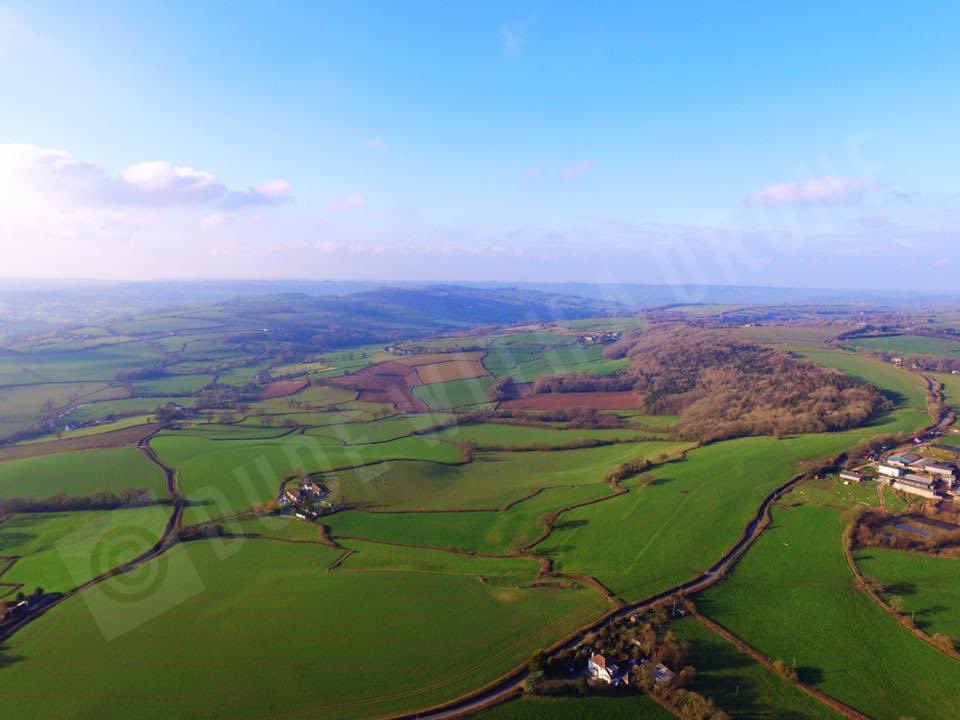 The beautiful Blackdown Hills. 😎📸 #DwaD #dronephotography