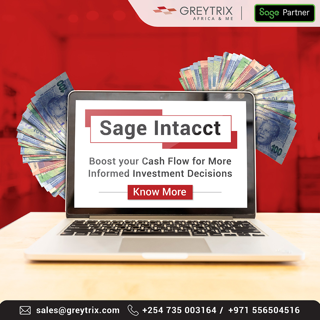 GreytrixAfrica's tweet photo. Leverage #SageIntacct to make informed investment decisions from cash flow to wealth creation.
Know More - https://t.co/ZPGnBVYByr
#FinancialManagement #GreytrixAME #SageSolutions #FinanceSoftware #CloudAccounting https://t.co/ey6JcXy9YL