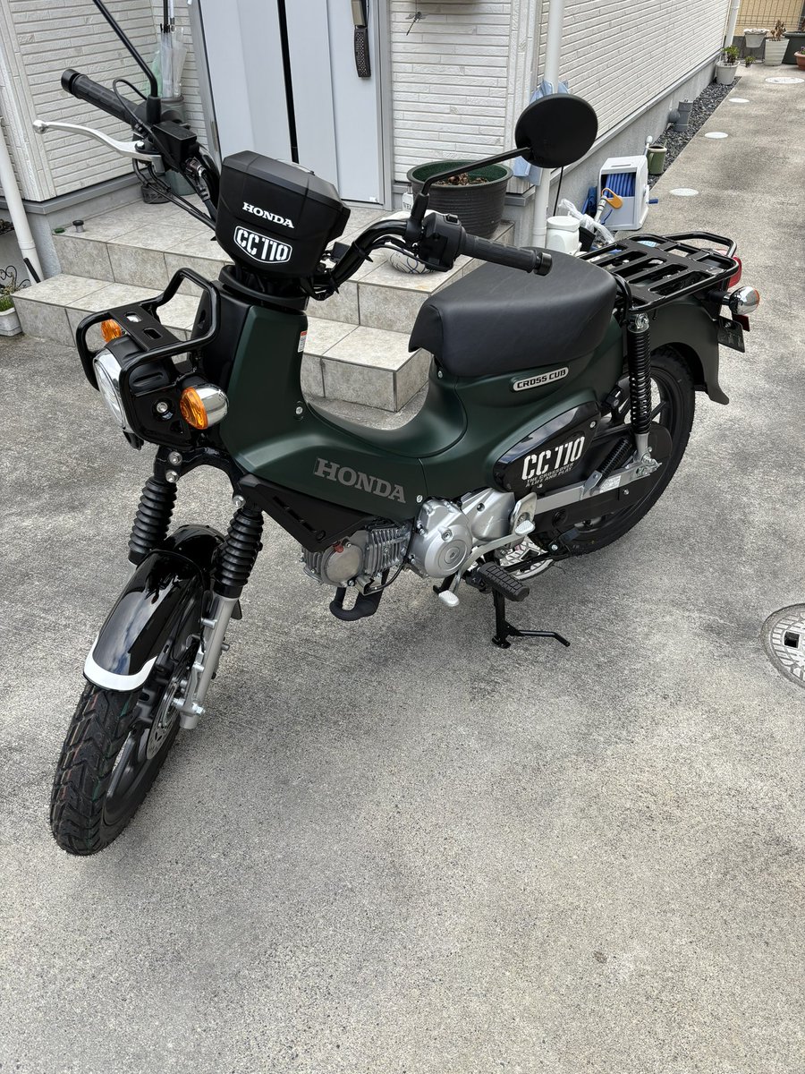 CBR_SC77's tweet photo. 増車しました
#クロスカブ
#カブ主
#納車 https://t.co/DMsm2Zj5b8