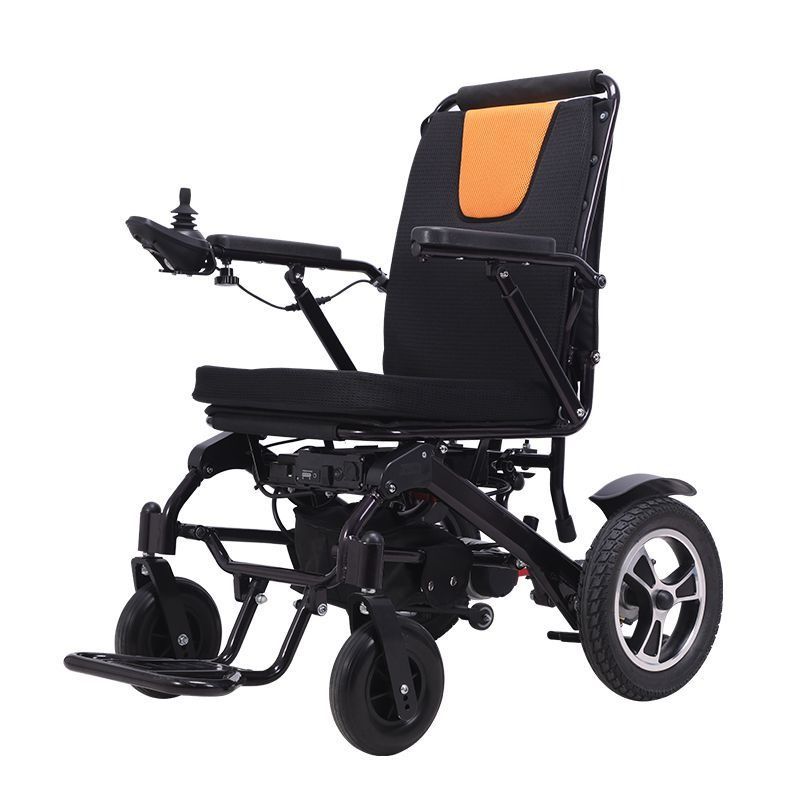 Made of high-density aluminum alloy, lightweight travel electric wheelchair provides easy mobility. This aluminum electric wheelchair is lightweight and detachable, with a collapsible frame. 
#ComfortableBeds #HealthcareSolutions #MultifunctionalBeds #NursingEquipment