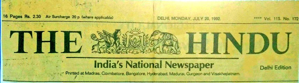 JasMatta's tweet photo. Today on the occasion of #RamLallaVirajman at #AyodhaRamMandir ❣️🙏
Sharing my Father @BabekMatta ji's Ram Sewak Card and year 1992 Front page Picture of @the_hindu newspaper and @Live_Hindustan file picture of him Doing #KarSewa. In year 1989-92. 
#सुस्वागतम_प्रभु_श्री_राम https://t.co/hdwrRQEDyS