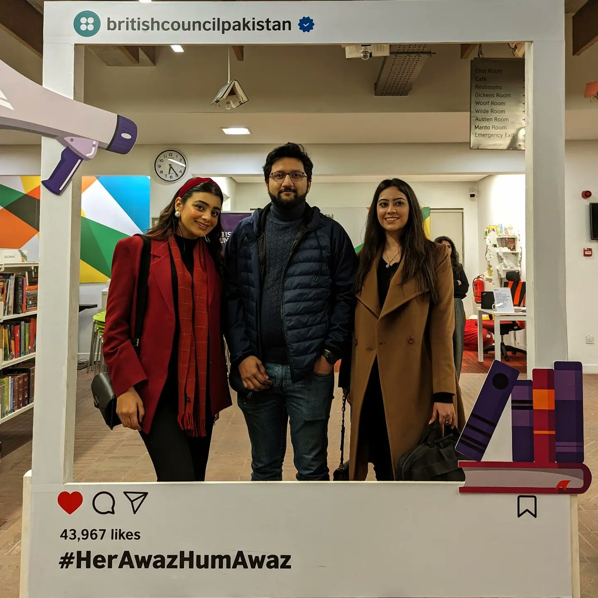 "Courage, as they say, is contagious." A huge shoutout to our panel of speakers for such amazing talks.
At the British Council we are proud to support these women leaders and look forward to the next edition of @tedxlahore

 #HerAwazHumAwaz #Library #TEDXLahoreWomen