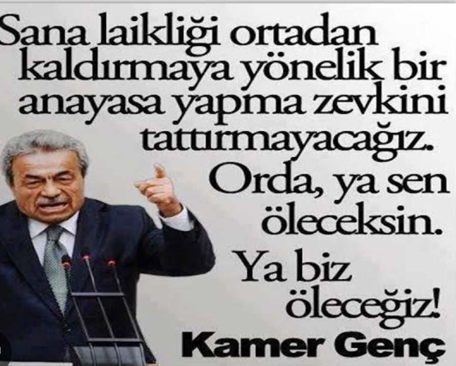 Tek Başına Dev Kadro!
#KamerGenç
Saygıyla...💙