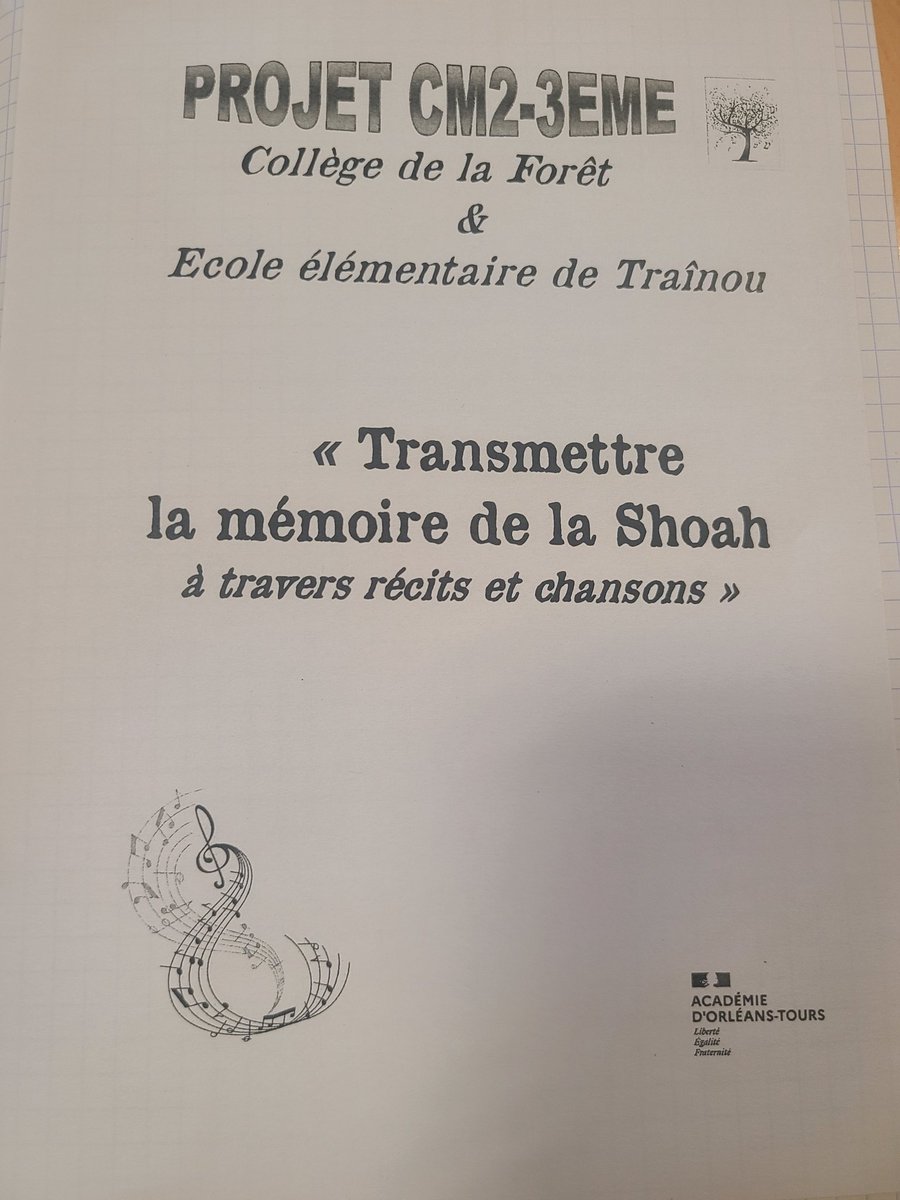 Collège de la forêt - Trainou tweet media
