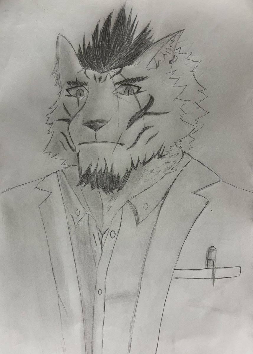 練習～
畫個新角色XD