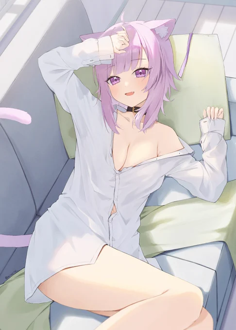 まどろみ猫 #絵かゆ 