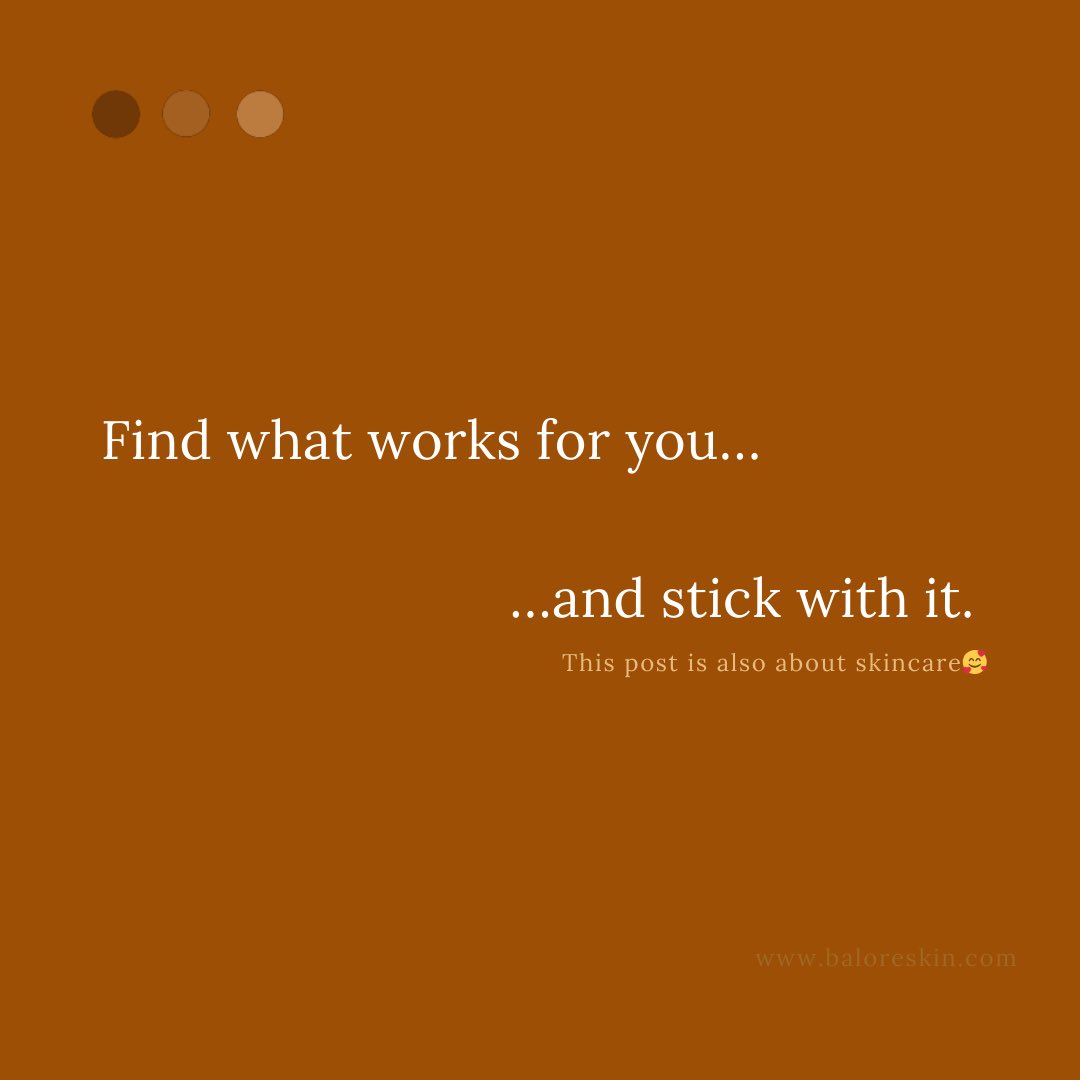 BaloreSkin's tweet photo. Find what works for you and stick with it, that includes skincare💕🤎

🍃🍃🌱
#skincare #healthyskin #skinisin #baloreskin https://t.co/CmfibUcAYZ