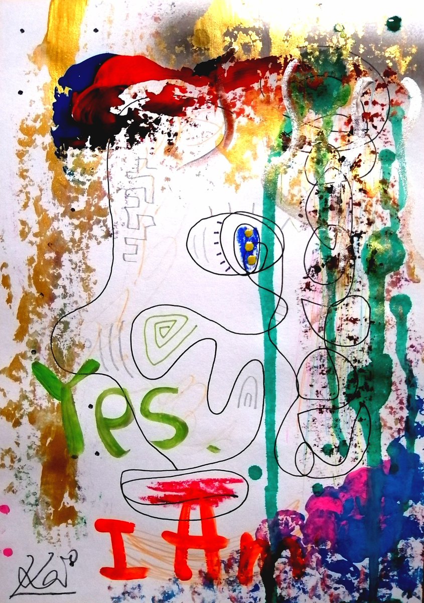 「Yes.I am」 
