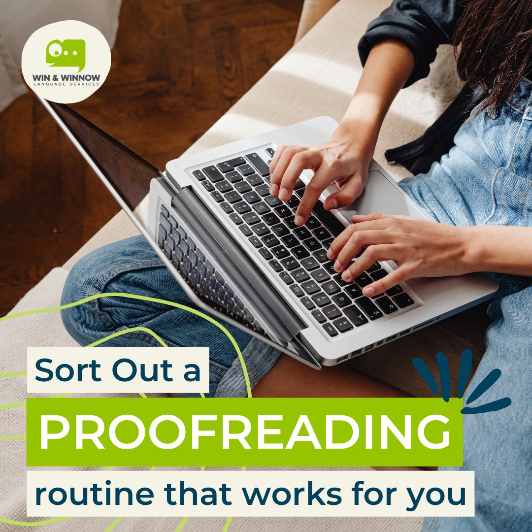 winandwinnow's tweet image. 🔎 #Proofreading is not just about catching errors; it’s about refining content to its most culturally relevant and linguistically appropriate version.

Explore some tips for mastering proofreading! winandwinnow.com/site/sort-out-…

#tipsfortranslators #writingtips #translation