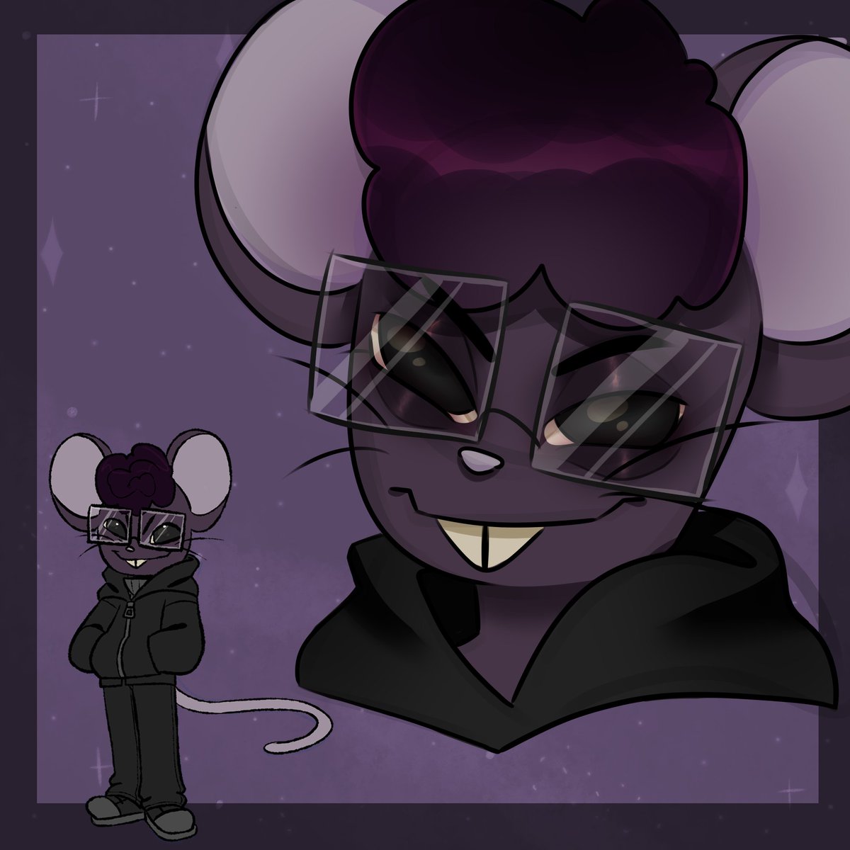 FandomsShady's tweet photo. Decided to draw myself as a fucking rat for fun lol https://t.co/pP2lpyWVYL