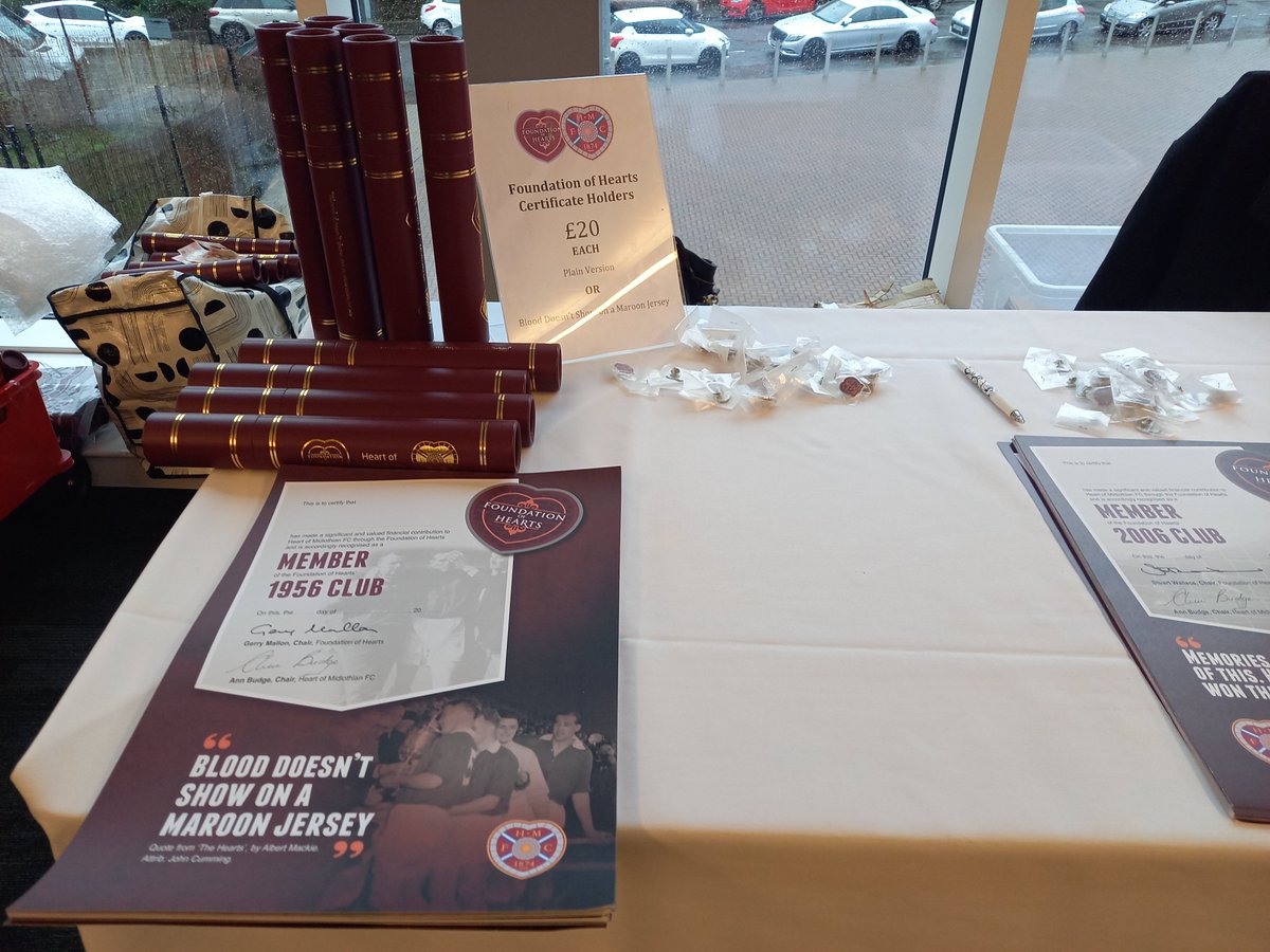 Maroon Tubes (@maroon1874) on Twitter photo Superb afternoon and lunch at <a href="/TynecastlePark_/">Tynecastle Park</a> for the 1st
<a href="/The_FOH/">Foundation of Hearts</a> Plot Ceremony of 2024 🇱🇻
Inspirational words from <a href="/GaHa1874/">Garry Halliday</a> with interviews/updates from Gerry & Graham from <a href="/The_FOH/">Foundation of Hearts</a> <a href="/GorgieUltras/">Gorgie Ultras</a> <a href="/bighearts/">Big Hearts</a> followed by a great interview with <a href="/cammy_devlin/">Cammy Devlin</a>
#pledgeforlife Superb afternoon and lunch at <a href="/TynecastlePark_/">Tynecastle Park</a> for the 1st
<a href="/The_FOH/">Foundation of Hearts</a> Plot Ceremony of 2024 🇱🇻
Inspirational words from <a href="/GaHa1874/">Garry Halliday</a> with interviews/updates from Gerry & Graham from <a href="/The_FOH/">Foundation of Hearts</a> <a href="/GorgieUltras/">Gorgie Ultras</a> <a href="/bighearts/">Big Hearts</a> followed by a great interview with <a href="/cammy_devlin/">Cammy Devlin</a>
#pledgeforlife