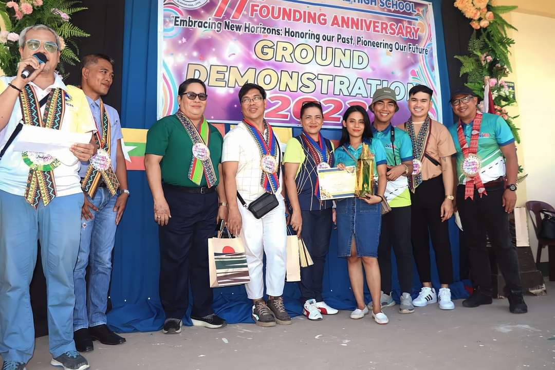 anhsSPA's tweet photo. IN PHOTOS: Congratulations to the whole #SPAmilya for representing the country of Brunei and for bagging the award as Third Runners-Up during the recently concluded 2023 ANHS Ground Demonstration Contest. #TatakBatangSPA #77thFoundingAnniversary #TatakAlangalangNHS https://t.co/kJa0lOiFE8