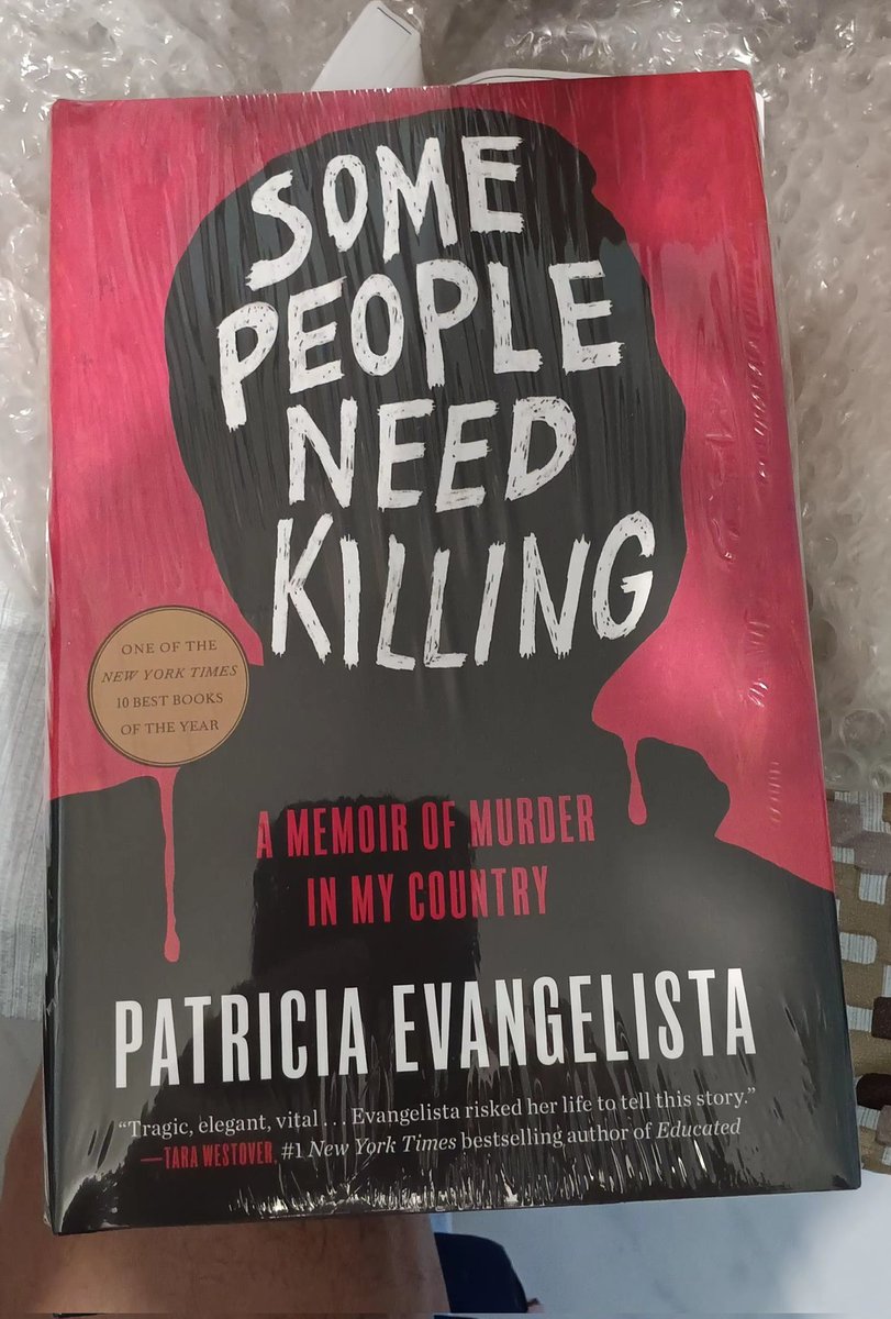 Delivered just a few minutes ago. Been trying to get a copy of @patevangelista's book for months! #somepeopleneedkilling