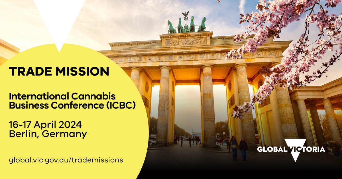 Global Victoria, in partnership with @MCIAustralia, will deliver a trade mission to the 2024 @IntlCBC in Berlin. The program aims to provide key market insights, strengthen trade relationships with in-market contacts, and more. Applications are now open: tinyurl.com/2m2xpyjb