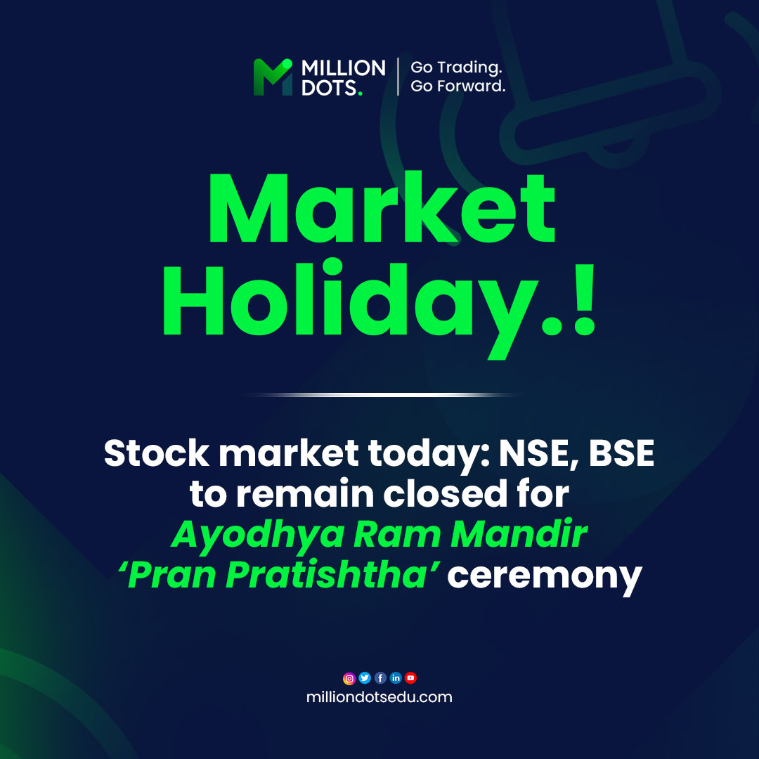 MilliondotsEdu's tweet photo. #holiday #StockMarketindia #stockmarket https://t.co/mB3BySscNS
