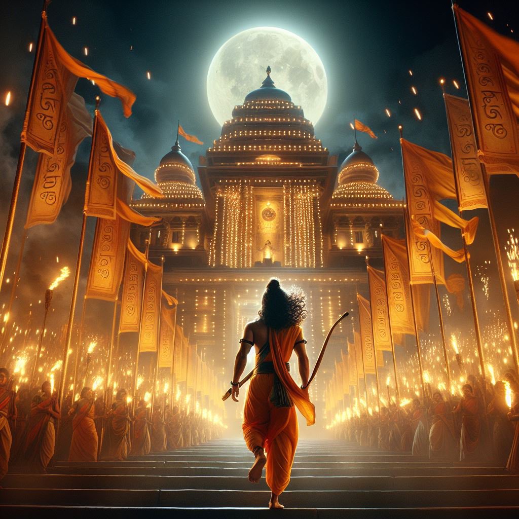 A historic, emotional day with the inauguration of the Shree Ram Temple in Ayodhya. Symbolizing resilience, faith, and unity, it stands as a beacon of hope and renewal for millions. #RamMandirPranPrathistha #ShreeRamTemple #AyodhyaInauguration 🙏🕊️✨ जय श्री राम