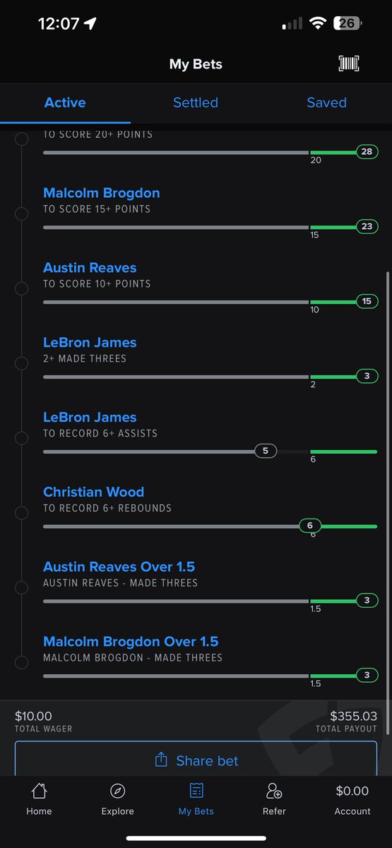 cimmy55's tweet photo. @FDSportsbook This one hurt. They took LeBron’s assist away… https://t.co/0tqxOnrXIx