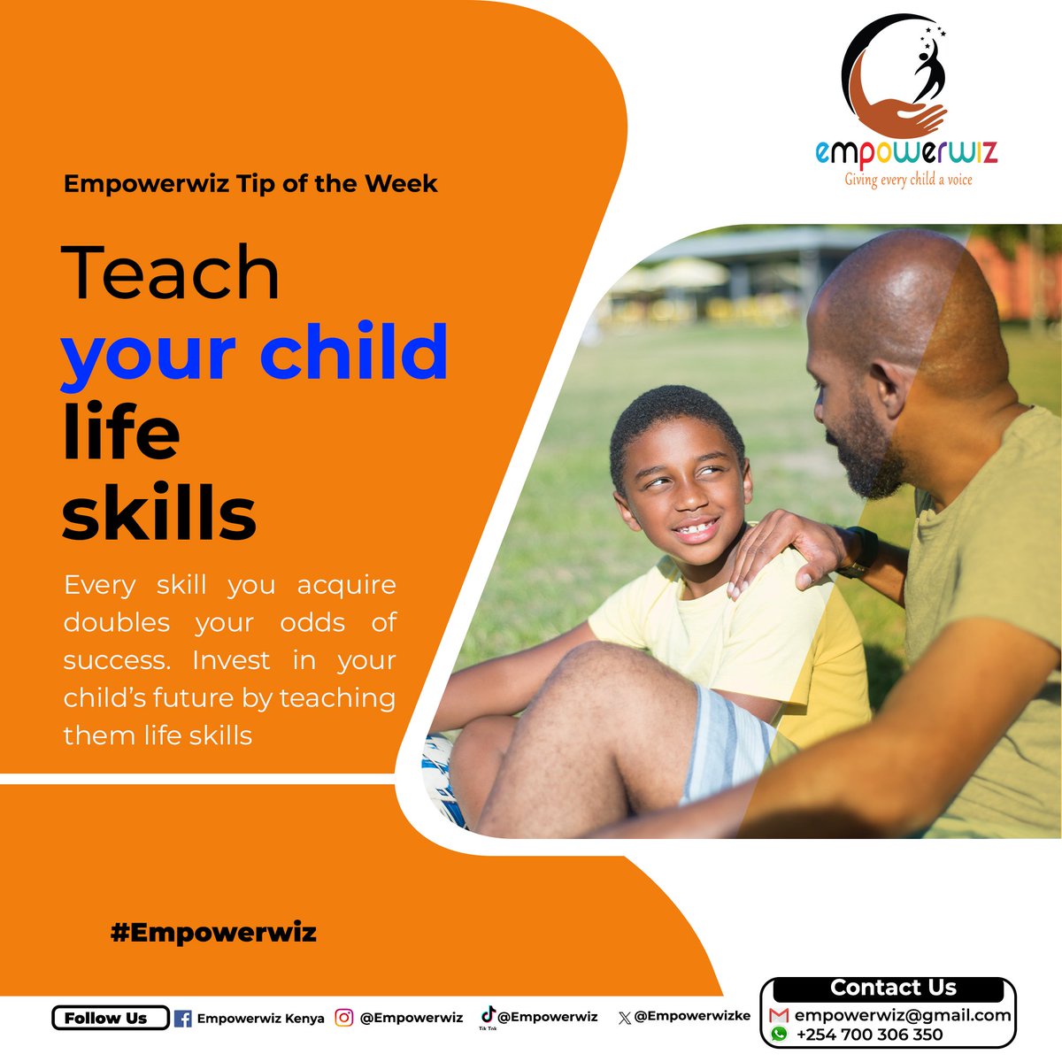 EmpowerWizKE's tweet photo. Educating our little ones on life skills is a priceless investment in their future as it lays the foundation for a resilient and compassionate adulthood.
#Empowerwiz #childempowerment
#lifeskillsforkids #parentingskills #impactinggenerations #LearningTogether #JoyfulParenting https://t.co/IcIMgLALqB
