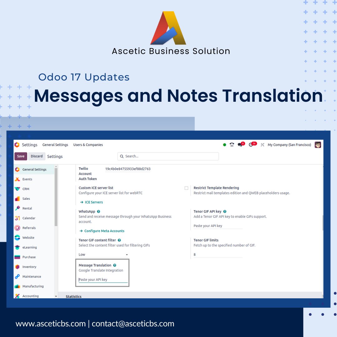 AsceticBs's tweet photo. #odoo17newfeature #odooupdate #contactus #odooimplemention #odoov17 #odoocustomization #oxp #odoodevelopment #odooconsultancy #asceticbs https://t.co/jaAF4TlQIF
