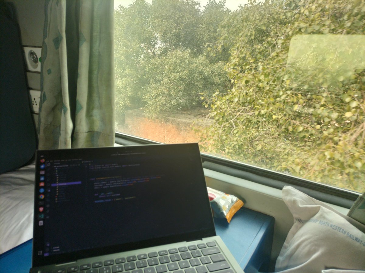 Developing with amazing views and a cup of tea