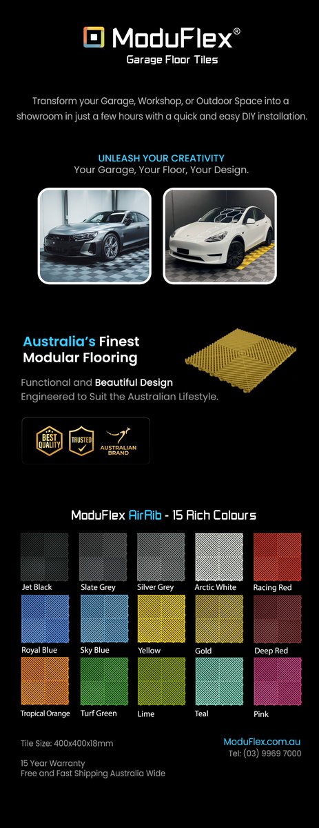 ModuFlex - Garage Floor Tiles tweet media