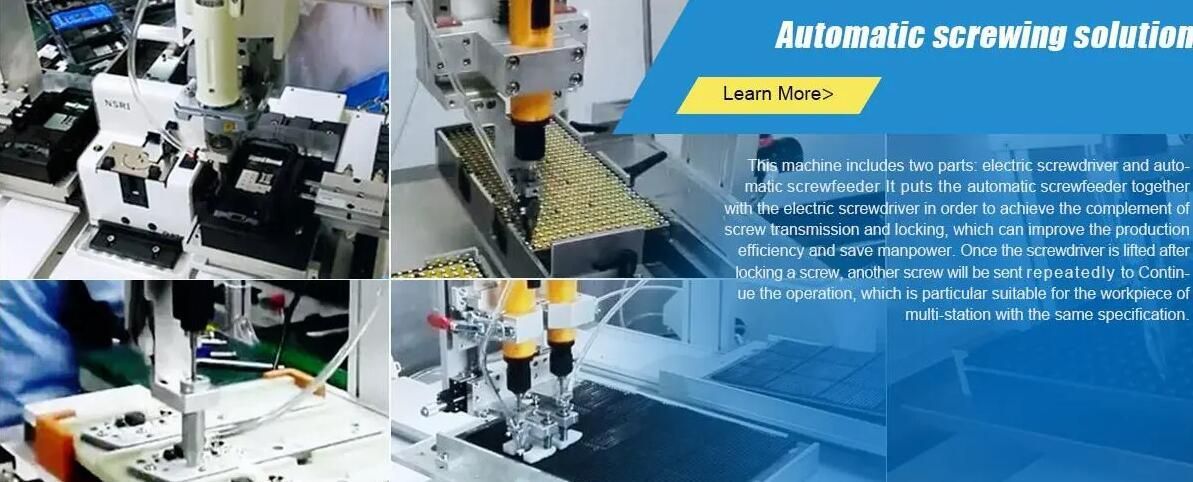 heishman_lauren's tweet image. Application of Auto Screwing Machine
*The auto screwing machine is used to tighten screws in household appliances, mobile phones and other electronic products.

smtsite.com/products
#AutomatedAssembly #ScrewingTech #RoboticsInManufacturing #AssemblyLineAutomation