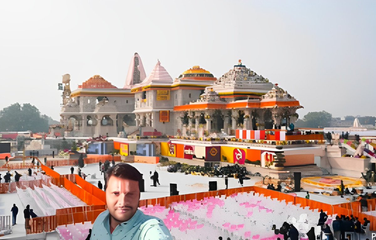 avula_phani's tweet photo. few more hours to go 🚩🚩 #AyodhaRamMandir
#RamMandirPranPrathistha https://t.co/zCdb9ogAkC