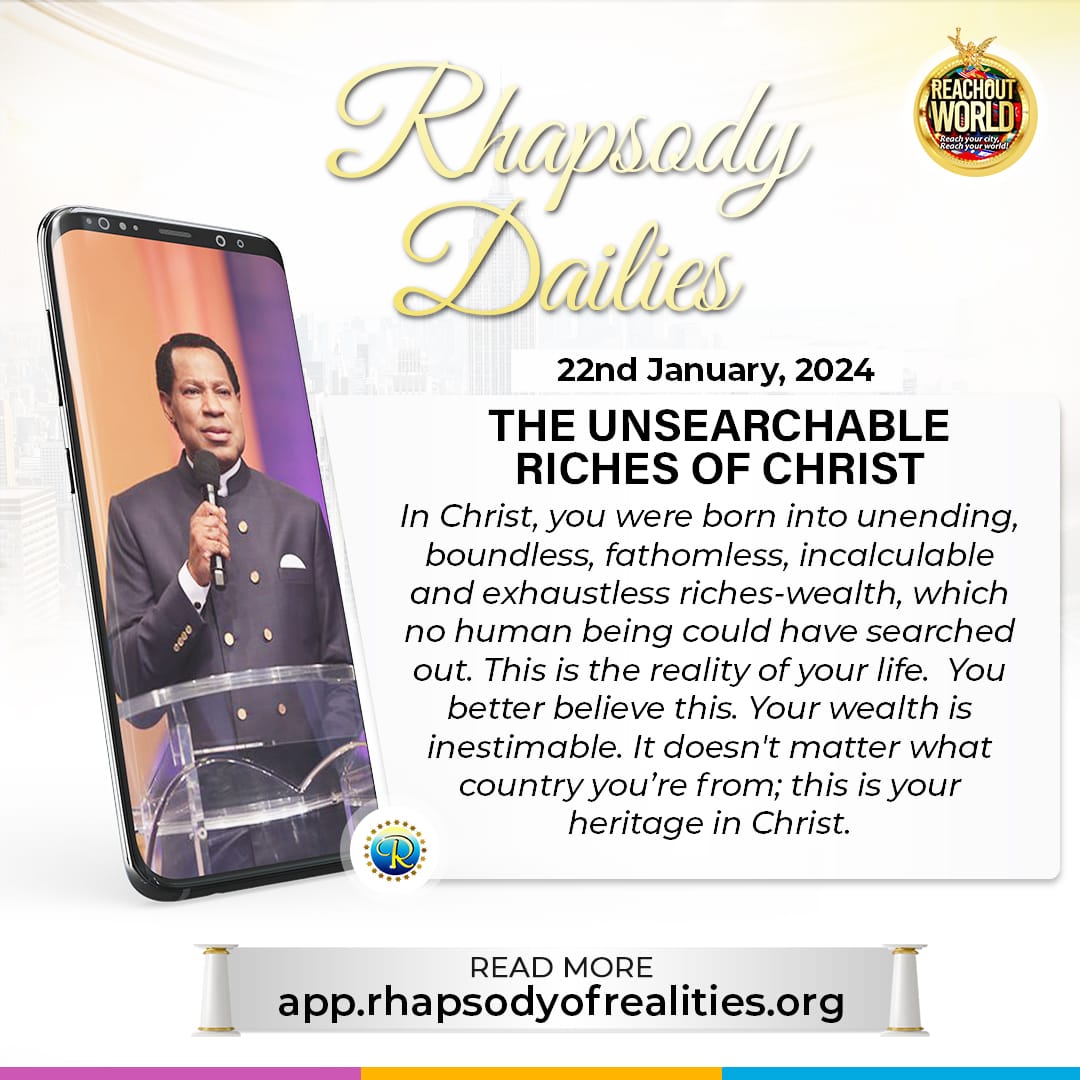 Rhapsody of Realities tweet media