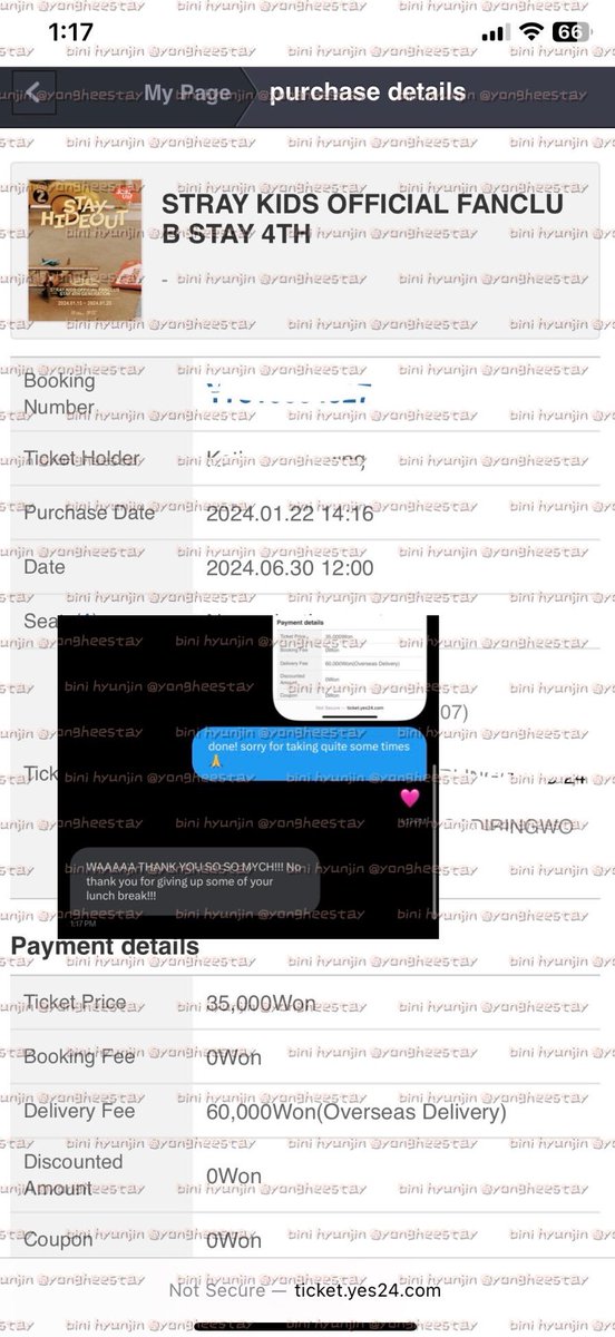 yongheestay's tweet image. #yongheeproofs 🧾 | #yongheefeedback ❤️‍🔥

— purchase service for skz 4th gen stay membership! 

client all the way from USA🥰 thank you so much for trusting me and used my service!