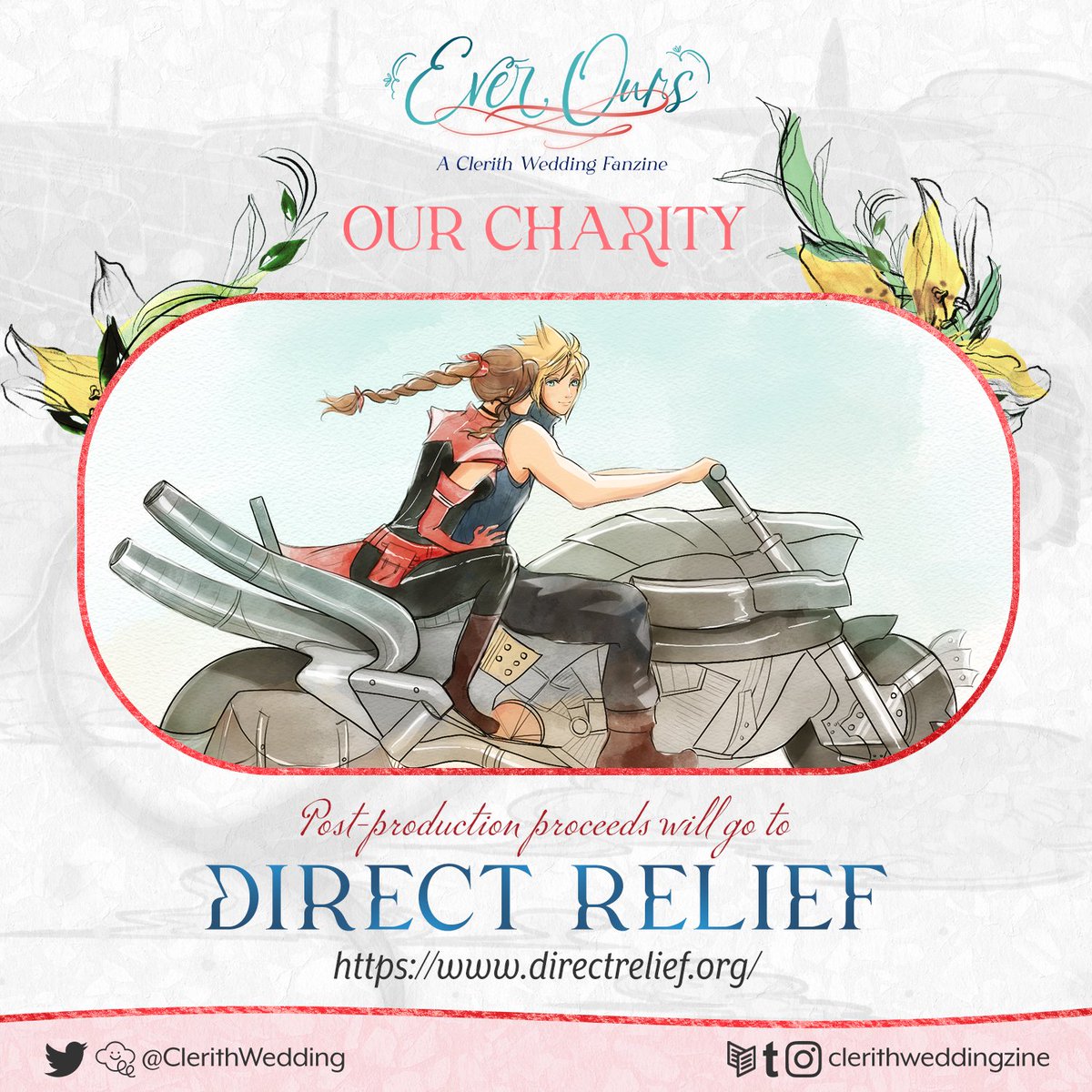💒 CHARITY ANNOUNCEMENT We're excited to share that post-production proceeds will go to Direct Relief, a charity that provides humanitarian and disaster relief to aid people in need, and help improve health and lives of people affected by poverty or disasters around the world.