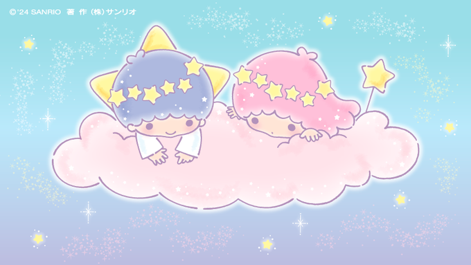 今夜もみんなが優しい気持ちで過ごせますように、雲の上から見守っているよ☆