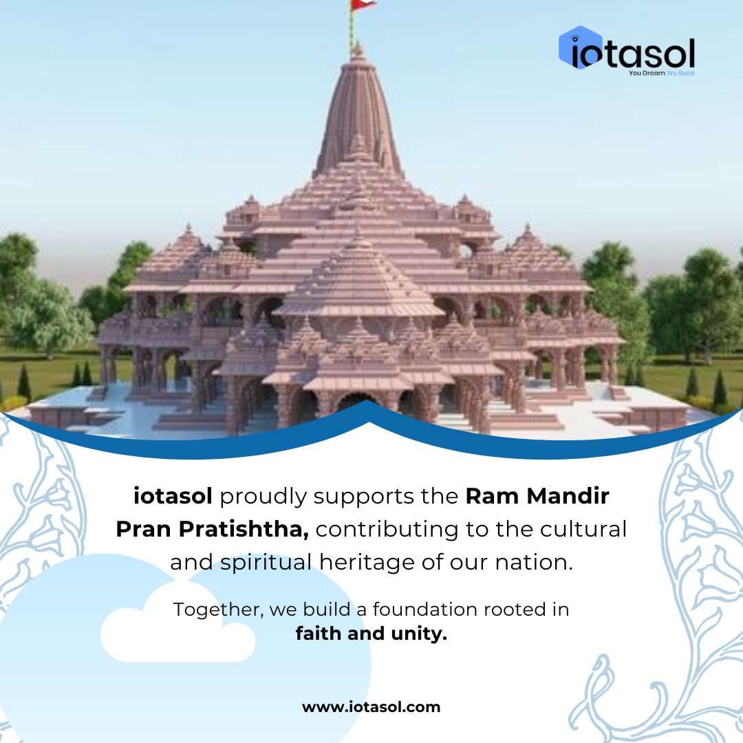 iotasol (@iotasol) on Twitter photo @iotasol proudly supports #RamMandirPranPrathistha, contributing to our cultural heritage.
Together, we build a foundation rooted in faith and unity.🙏
#iotasol #RamMandirAyodhya #JaiShreeRam #followiotasol @pmoindia <a href="/narendarmodi/">dhavaldoshi</a> <a href="/rammandir/">harendra sharma</a> <a href="/ayodya/">heru waryanto</a> @iotasol proudly supports #RamMandirPranPrathistha, contributing to our cultural heritage.
Together, we build a foundation rooted in faith and unity.🙏
#iotasol #RamMandirAyodhya #JaiShreeRam #followiotasol @pmoindia <a href="/narendarmodi/">dhavaldoshi</a> <a href="/rammandir/">harendra sharma</a> <a href="/ayodya/">heru waryanto</a>