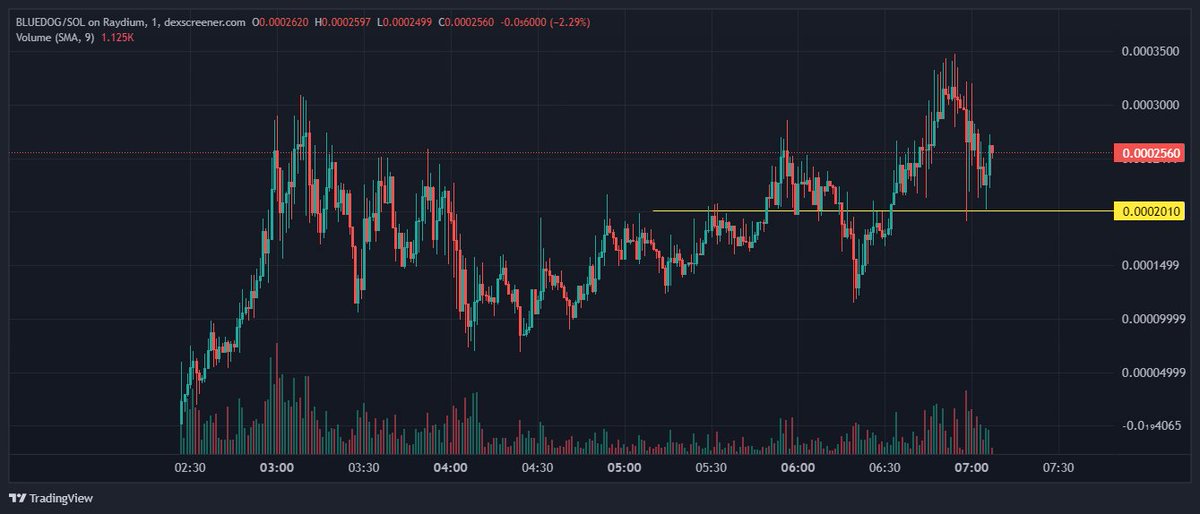 RetardsAndDegen's tweet image. Day 8 of my 1k to 1M challenge!
I bought some #BLUEDOG for a quick flip and the rest of my bag (bigger part) is still in $popcat.
Currently sitting at $1,260 total.