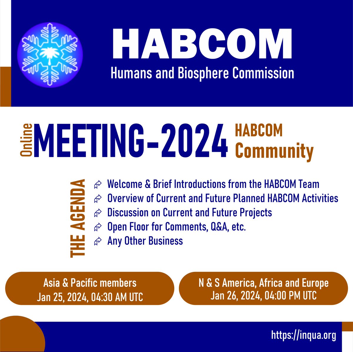 HABCOM' all community' meeting. For details and online link, register @ forms.gle/yzgUZ23nv3w6me… @INQUA @INQUA_ECR @sharmaheritage @Prabhin_geo