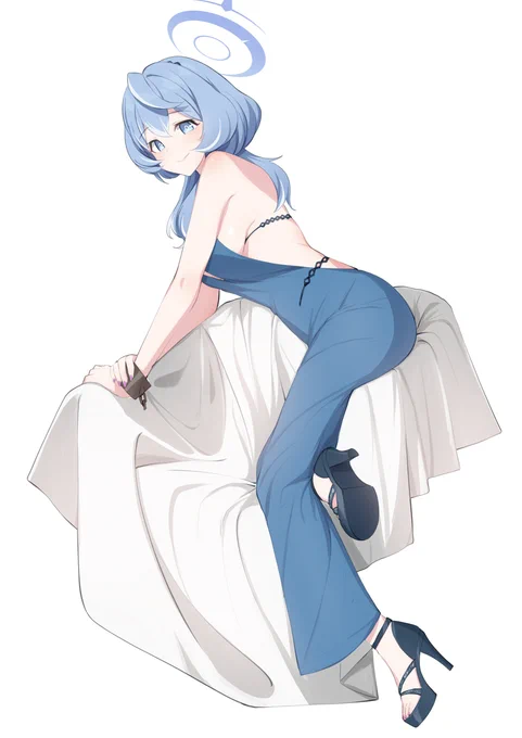 よくこの衣装でAppleの審査通ったなっていう#ブルーアーカイブ  #BlueArchive 