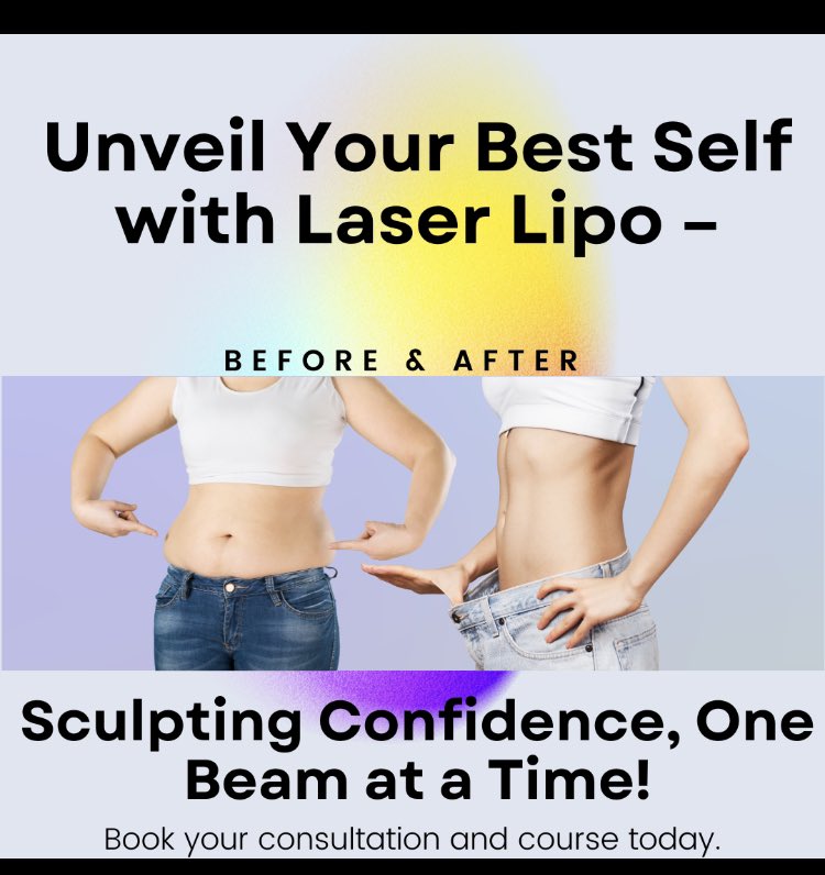 Lose those awkward inches with our  non-invasive laser Lipo treatment. Book by calling 01227-371234 or visit our FB page and use the Book Now button. Trial treatment only £30 <a href="/SlopeOffFriday/">Slope Off Friday</a> <a href="/businessbunker/">Bunker Show</a> <a href="/buyinthebayhb/">Buy in the Bay</a>