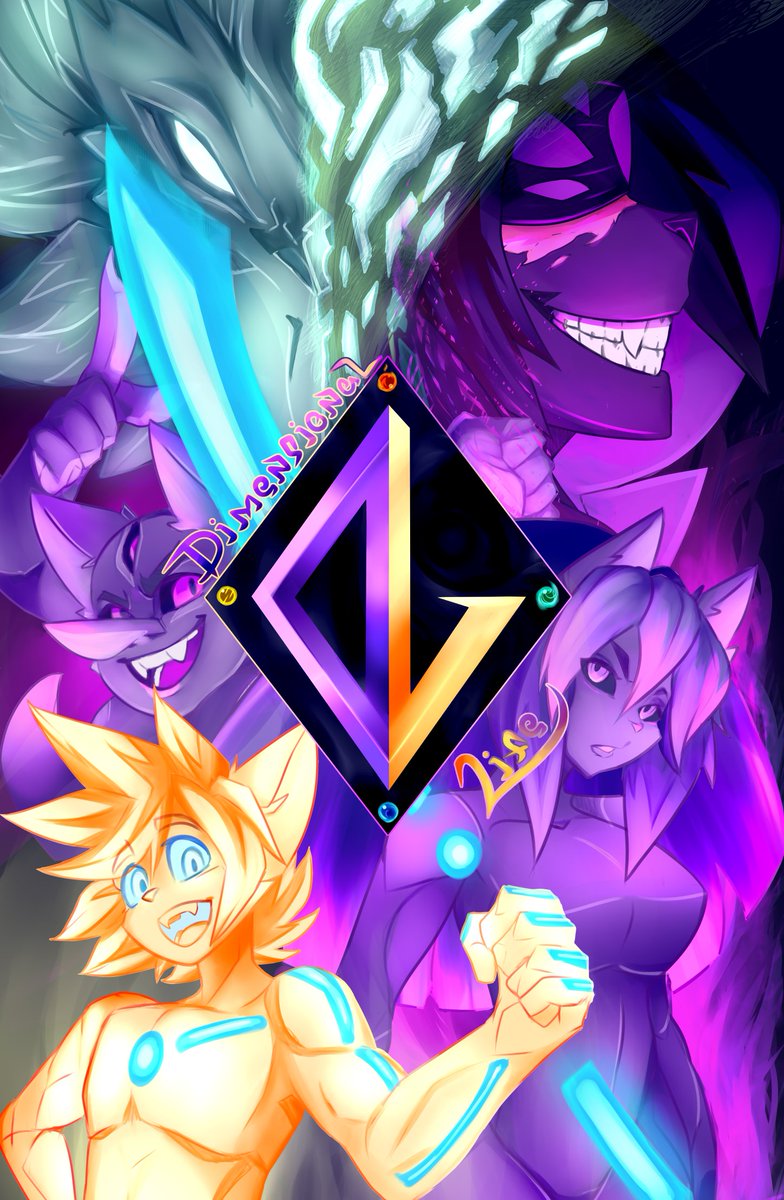 LoneSkytower's tweet photo. I made my own comic cover. I'm really happy how it turned out. https://t.co/pVy1E56S6Y