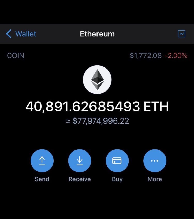TCRYPTO00's tweet photo. @merlinouwww @johnnybluenote I'm airdropping $10000 $ETH among the first 1000 RT’s.

Must follow me, RT and ♥️ https://t.co/4sTkTpA3fu