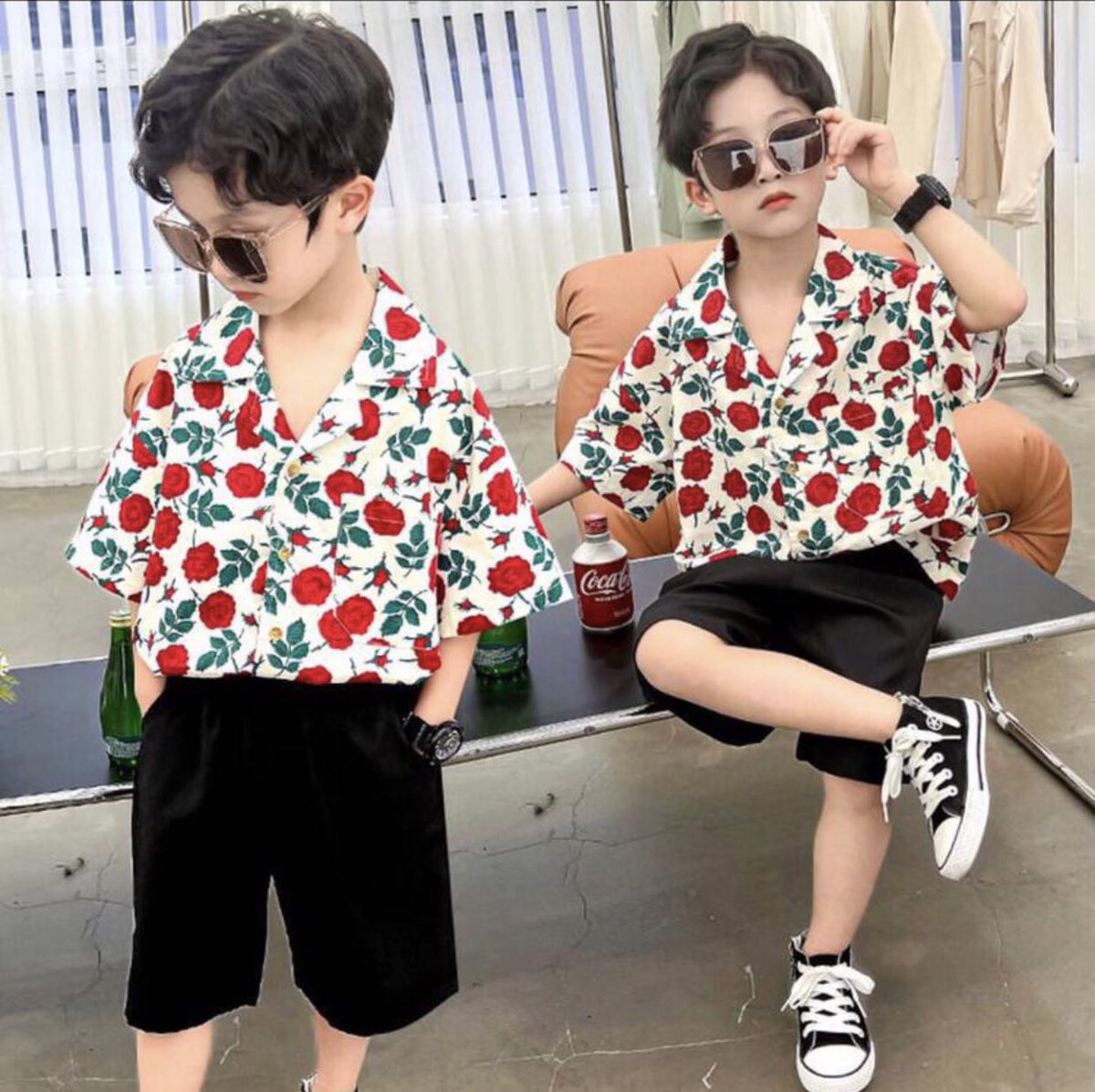 Kids rose 🌹 shirt and pant set .
🏷Price: 8000frs FCFA
👶Age: DM for available sizes. 
☎️ Call/WhatsApp: 679074634.
🚚 Nationwide Delivery.
