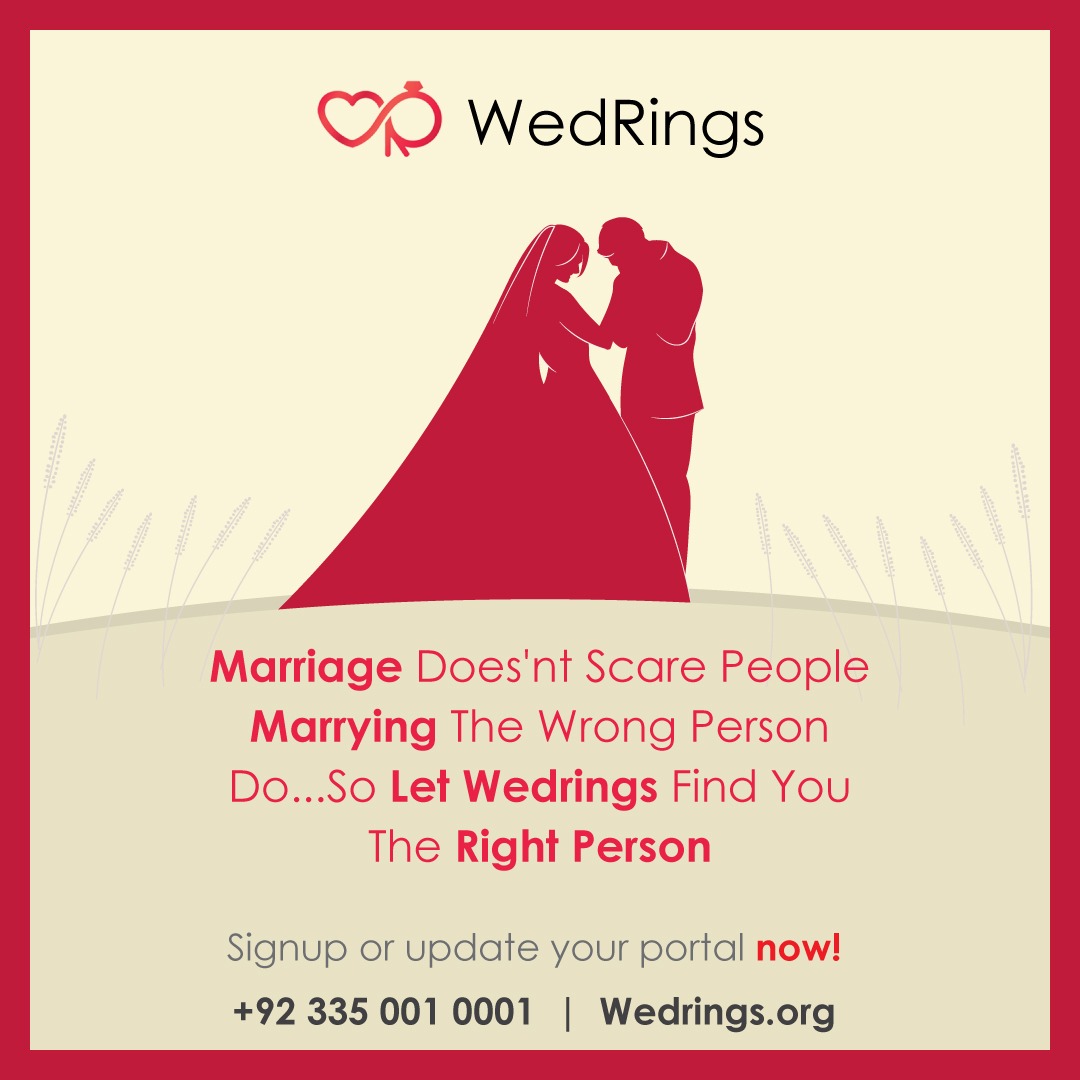wedringsorg's tweet photo. Marriage isn't scary; the fear often comes from choosing the wrong person. 

Picking a life partner is a big decision, and compatibility matters.

Wedrings is a great way to meet potential partners, celebrate, and build connections. 

CEO: M Zubair Rafiq
Twitter: @ZubairRafiq929 https://t.co/rMMChoUNTp