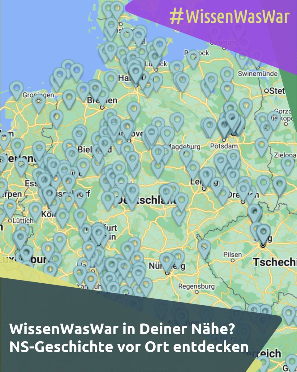 Interessiert an der Aufarbeitung der Vergangenheit? Entdecke mit #WissenWasWar Lernorte zum Nationalsozialismus in deiner Nähe beim Gedenkstättenforum 👉 gedenkstaettenforum.de/gedenkstaetten… #wissenwaswar #ProtectTheFacts #Salzgitter #nsgeschichte #gedenkstätten #erinnerungsarbeit