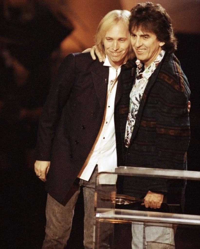 “George was the kind of guy who wasn’t going to leave until he hugged you for five minutes and told you how much he loved you.” 

~Tom Petty, Rolling Stone, Jan. 17, 2002
