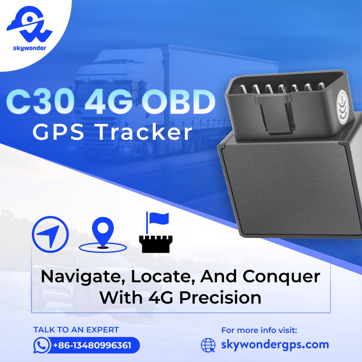 skywondergps's tweet photo. ๐Experience the next level of tracking with our advanced 4G GPS tracker๐. This compact device combines the power of 4G connectivity with precise #GPS #geotracking #gpstrackingsystem #GPSNavigation #tracking #trackingdevice #safety #technology #GPStracker #trackwithskywonder https://t.co/juibOxmFY8