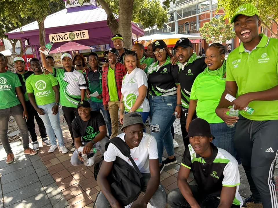 Funzi_Ngobeni's tweet photo. Prayer Session, Training, Visibility, Door 2 Door....all regions of @ActionSA_GP are hard at work with one goal in mind #ActionSAProject2024 https://t.co/URTCt58far